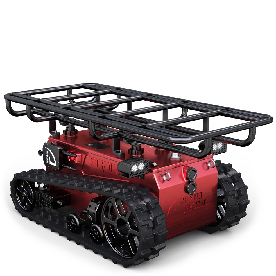 Rhyno Protect stretcher support module for casualty evacuation