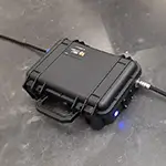 Fixed power supply providing continuous power to the Shark Spike for long term perimeter or access point security.